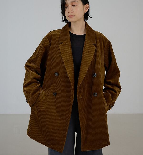 NOMINE「太畝コーデュロイ ジャコット｜ ジャケット/コート兼用【予約】」|その他|