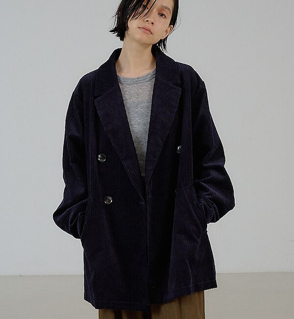 NOMINE「太畝コーデュロイ ジャコット｜ ジャケット/コート兼用【予約】」|その他|