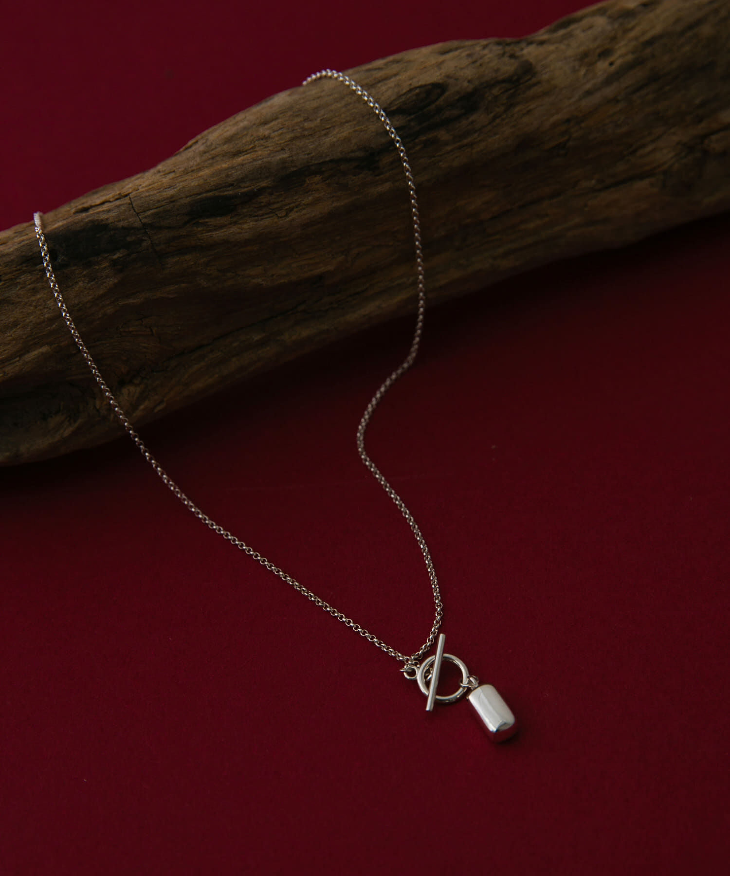 SMELLY「SMELLY so　rectangle motif necklace」|ネックレス|