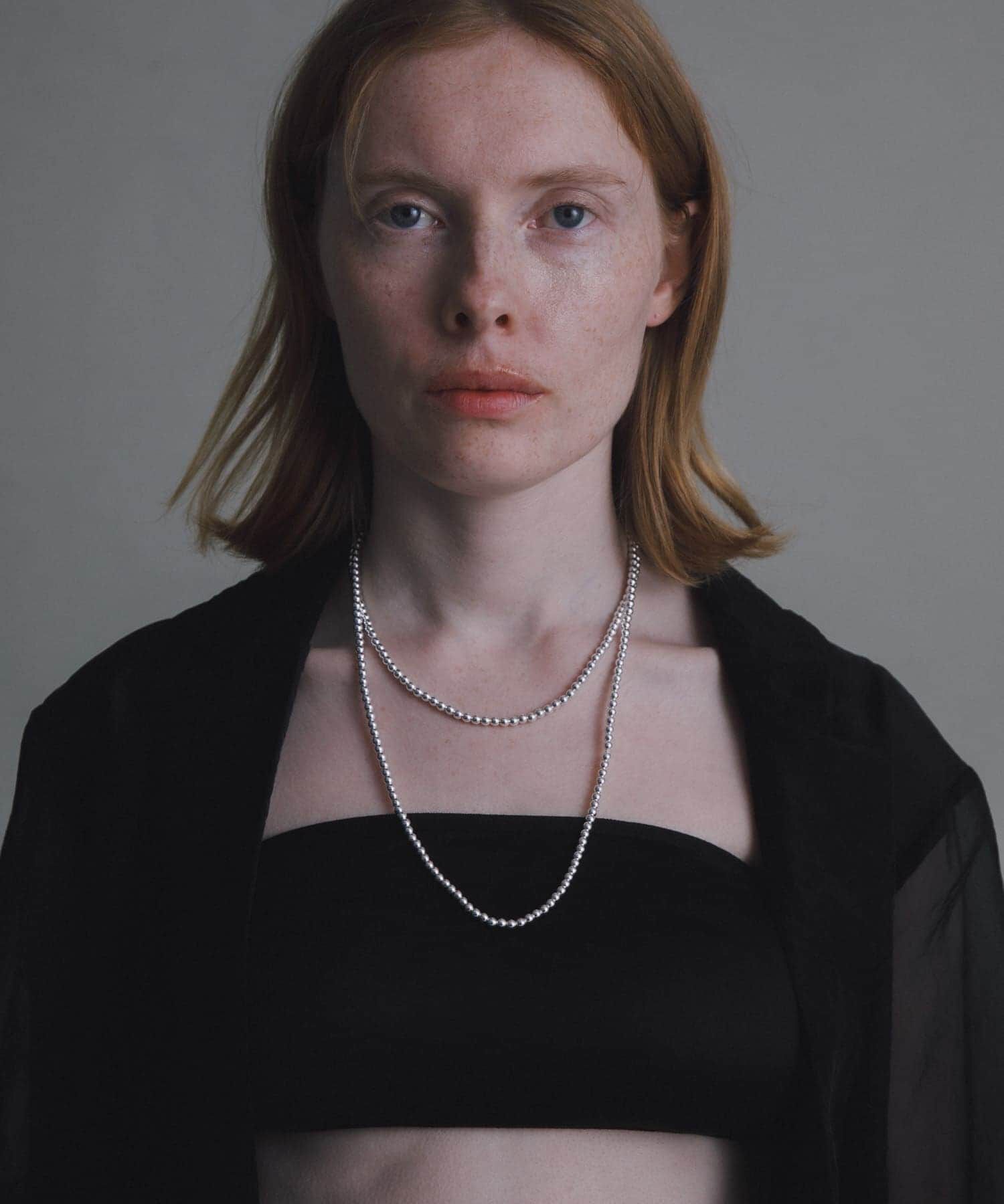 URBAN RESEARCH「decor『デコール』　HEMATITE 4MMBALL NECKLACE」|ネックレス|