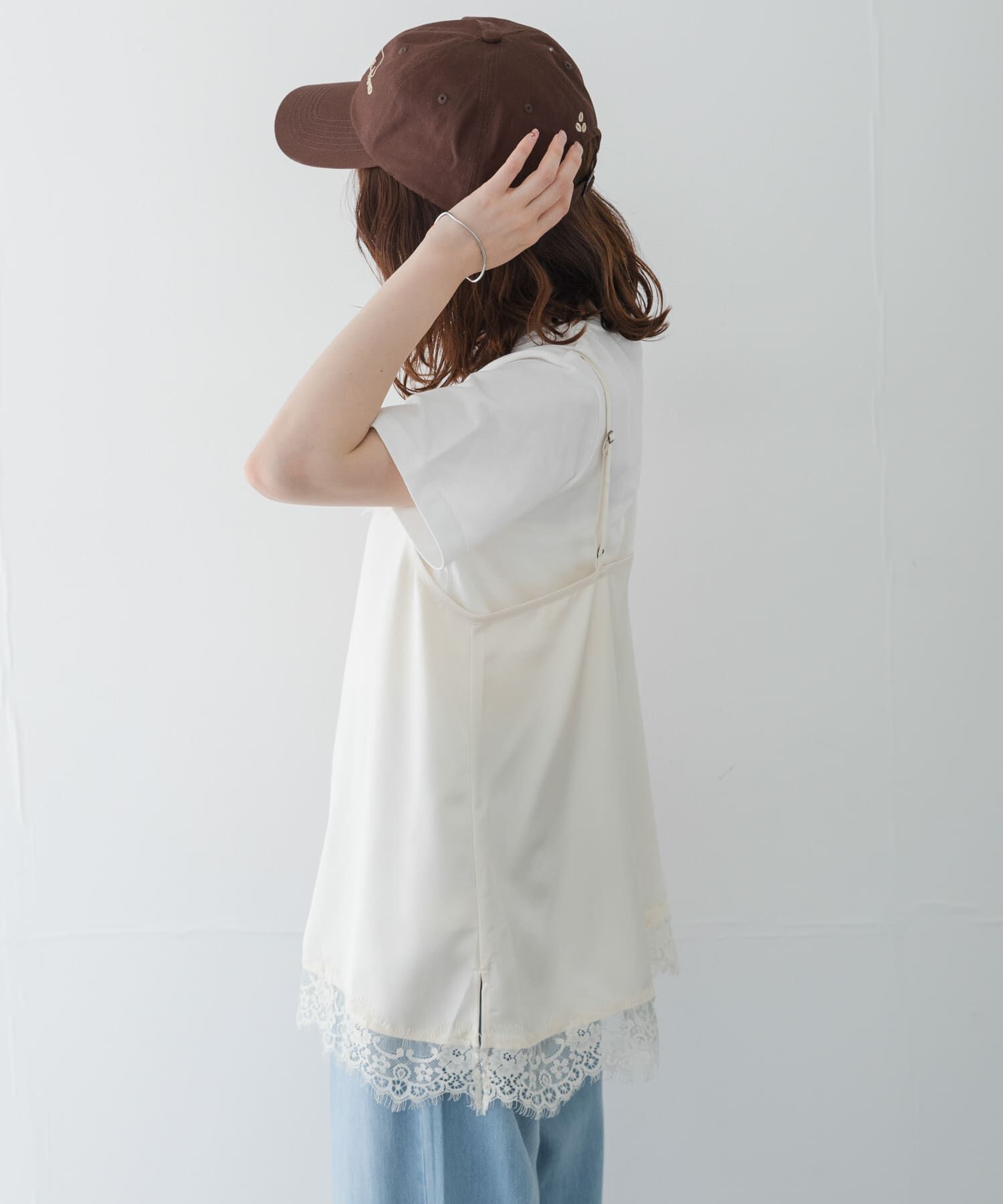 Sonny Label 「レースキャミソール&times;Tシャツ SET」|Tシャツ・カットソー|