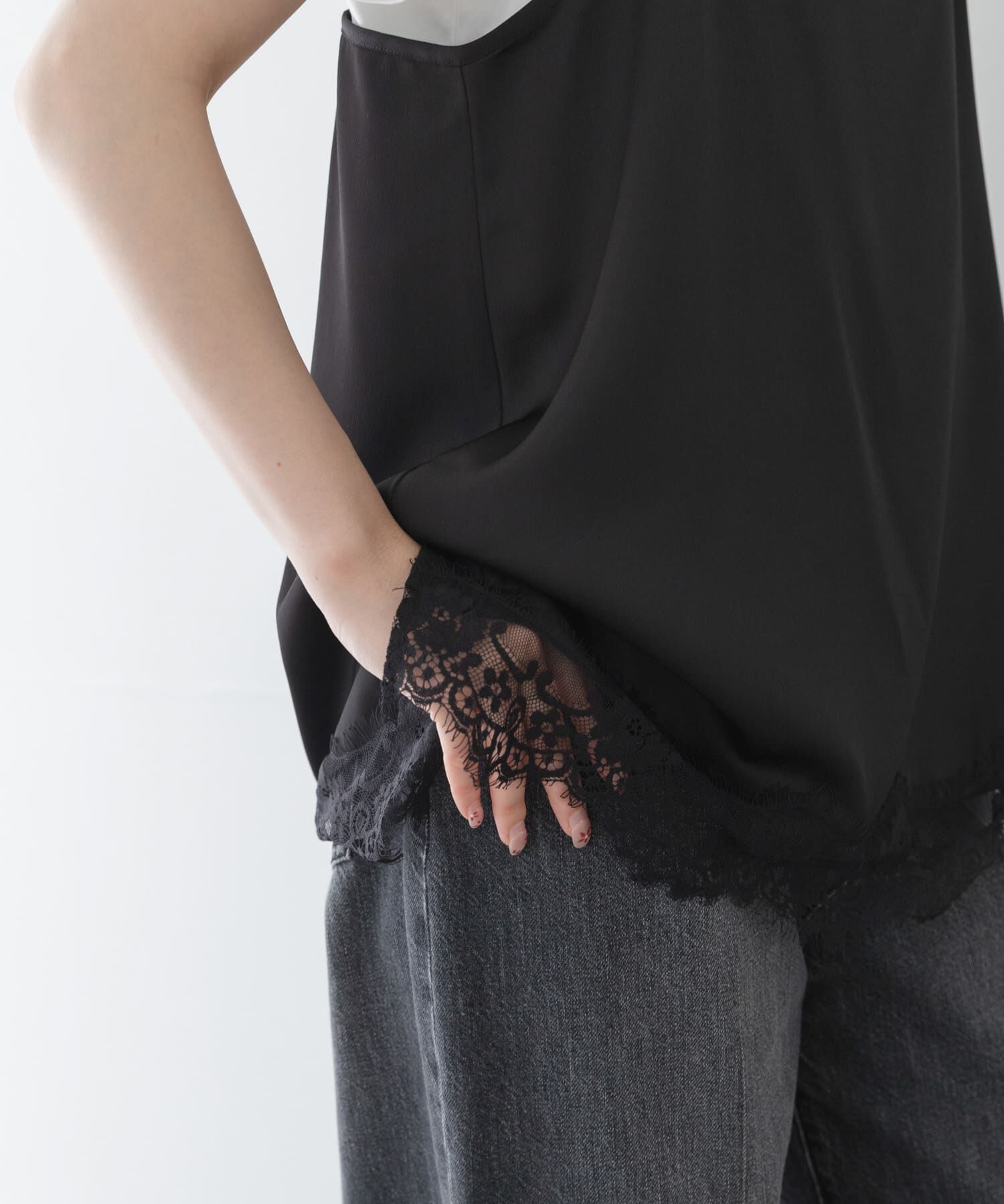 Sonny Label 「レースキャミソール&times;Tシャツ SET」|Tシャツ・カットソー|