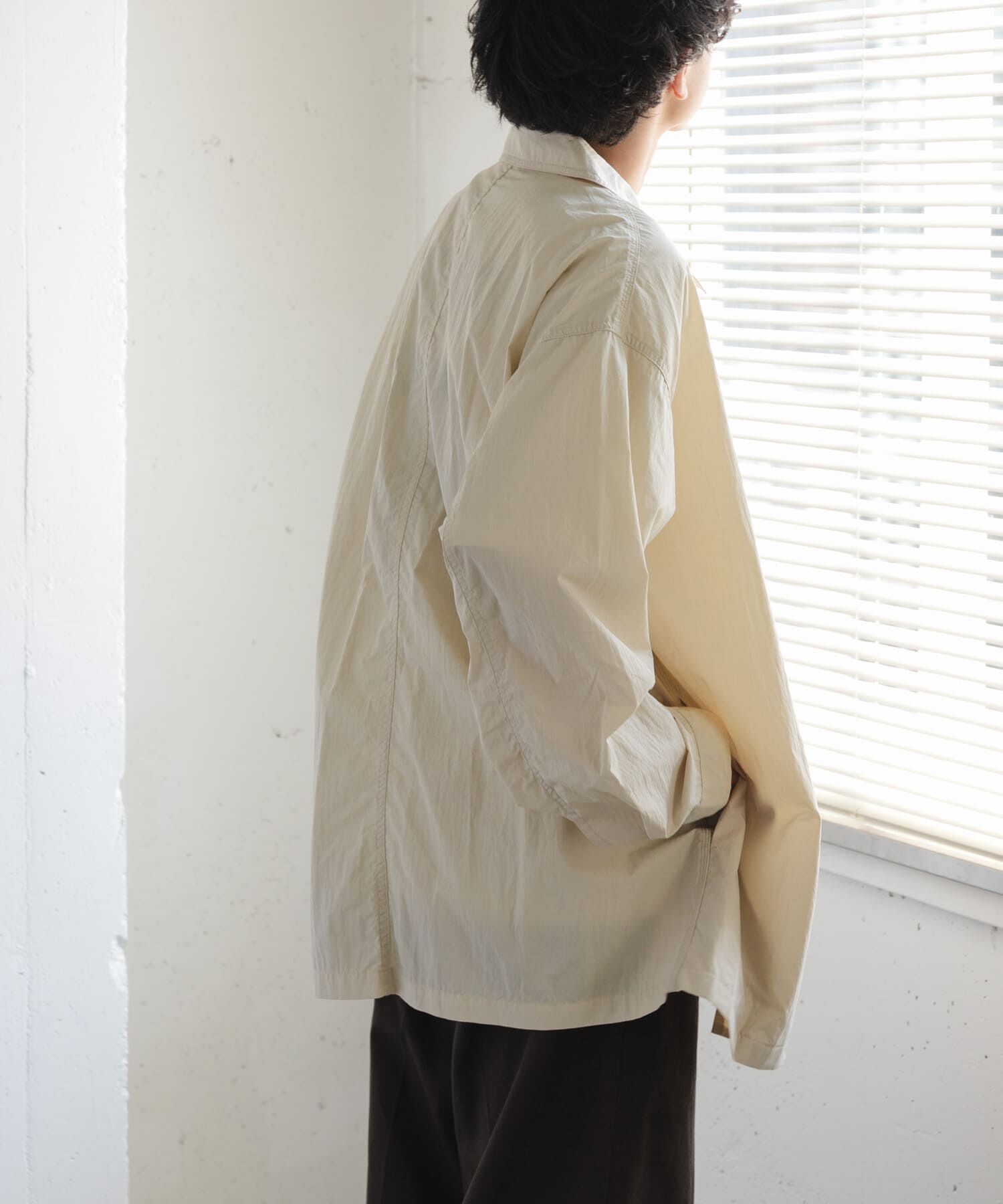 URBAN RESEARCH DOORS「FORK&SPOON　コットンナイロンシャツジャケット」|シャツ・ブラウス|