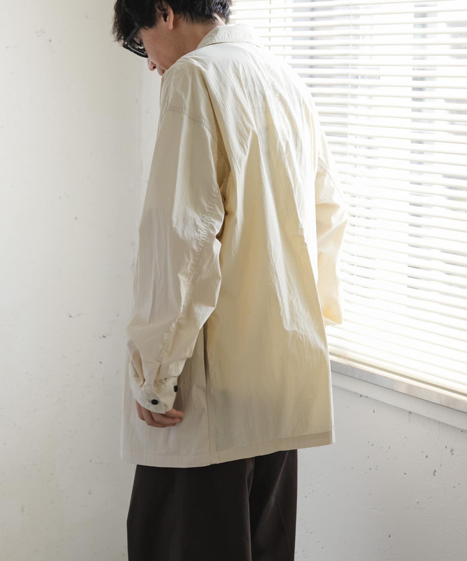 URBAN RESEARCH DOORS「FORK&SPOON　コットンナイロンシャツジャケット」|シャツ・ブラウス|