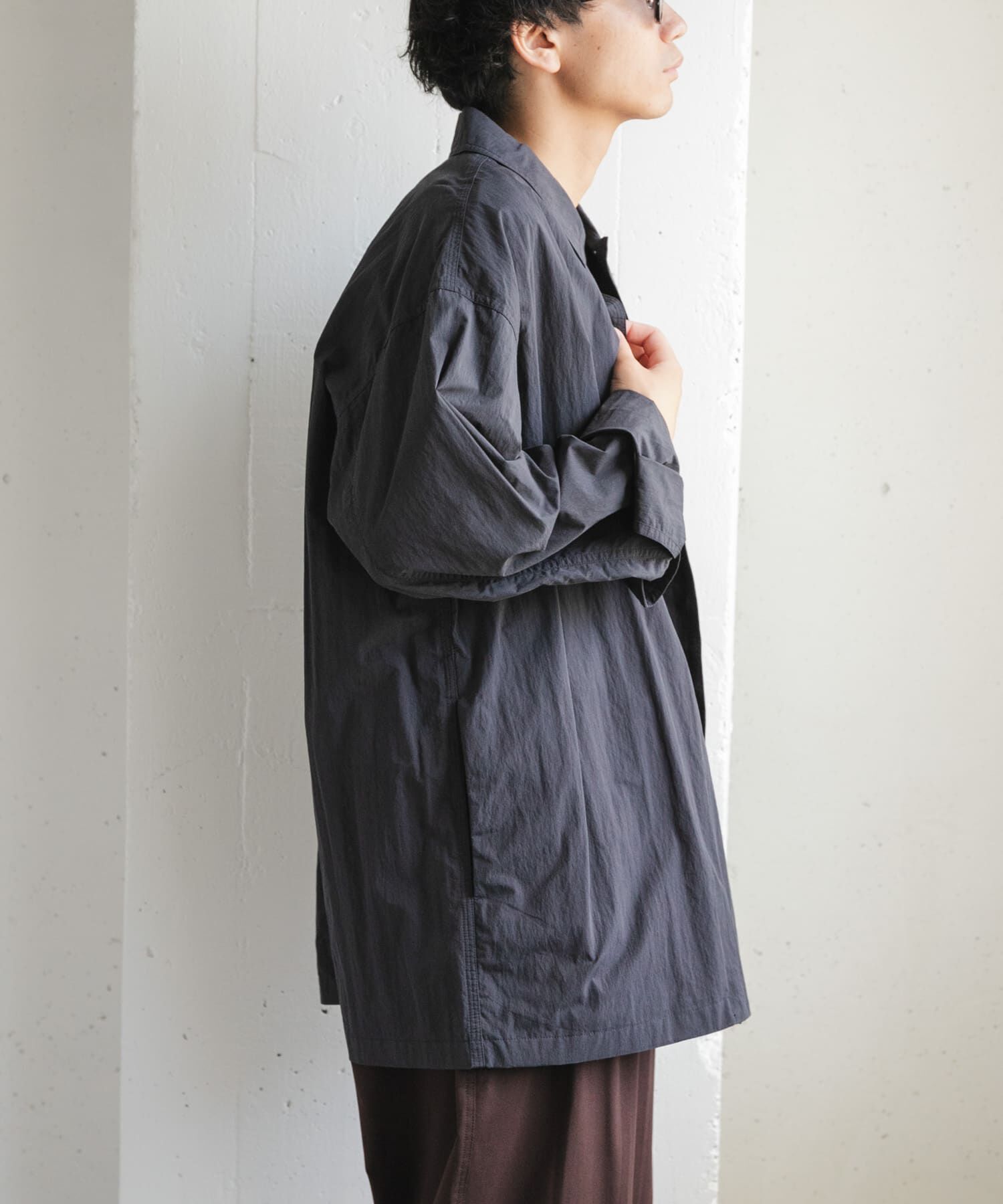 URBAN RESEARCH DOORS「FORK&SPOON　コットンナイロンシャツジャケット」|シャツ・ブラウス|