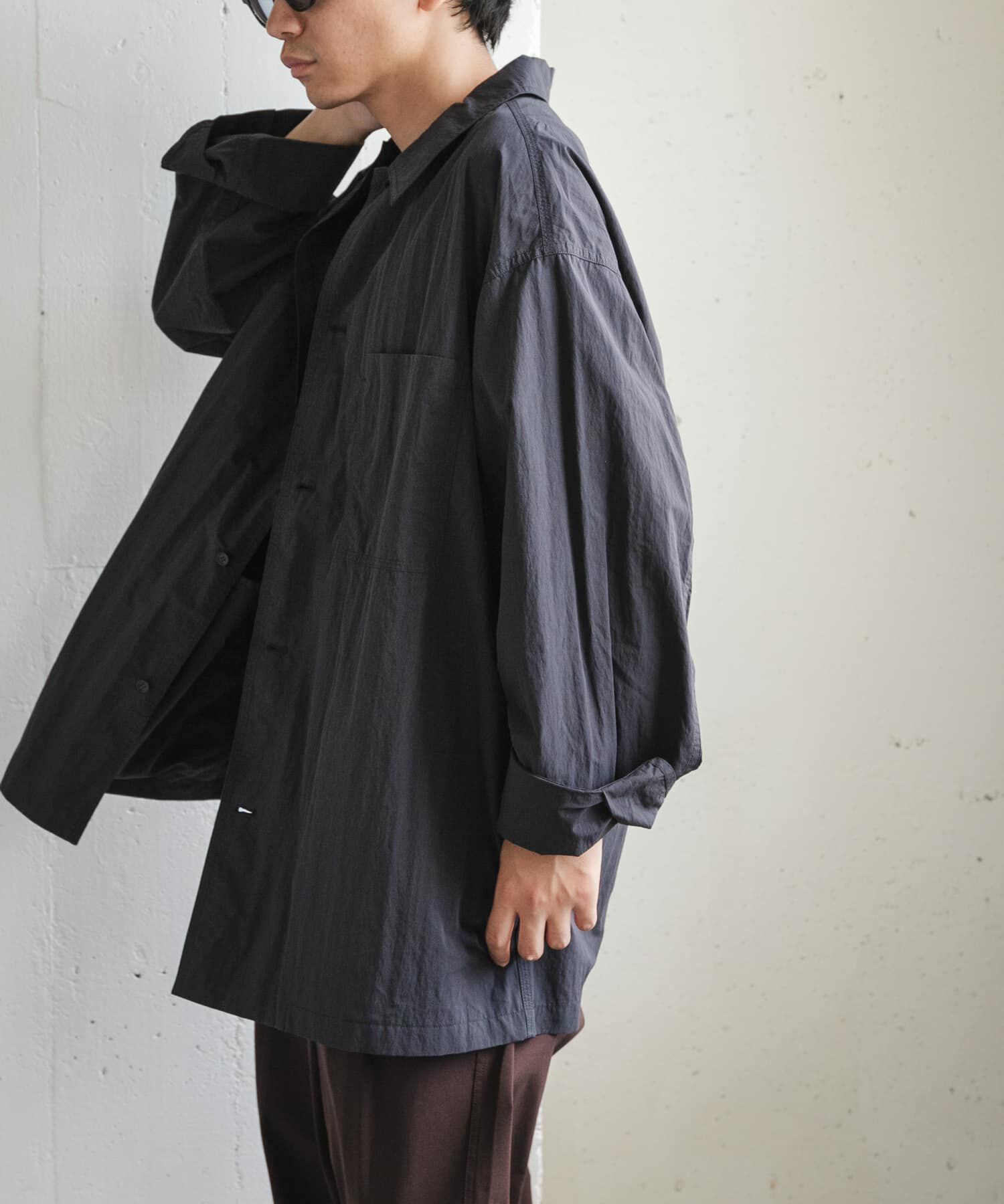 URBAN RESEARCH DOORS「FORK&SPOON　コットンナイロンシャツジャケット」|シャツ・ブラウス|