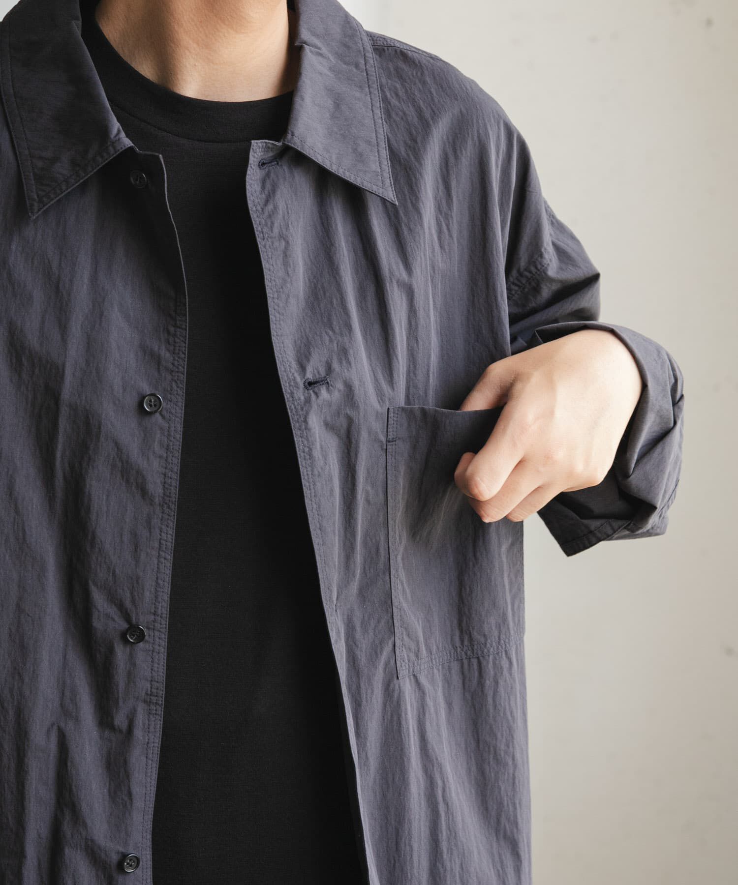 URBAN RESEARCH DOORS「FORK&SPOON　コットンナイロンシャツジャケット」|シャツ・ブラウス|