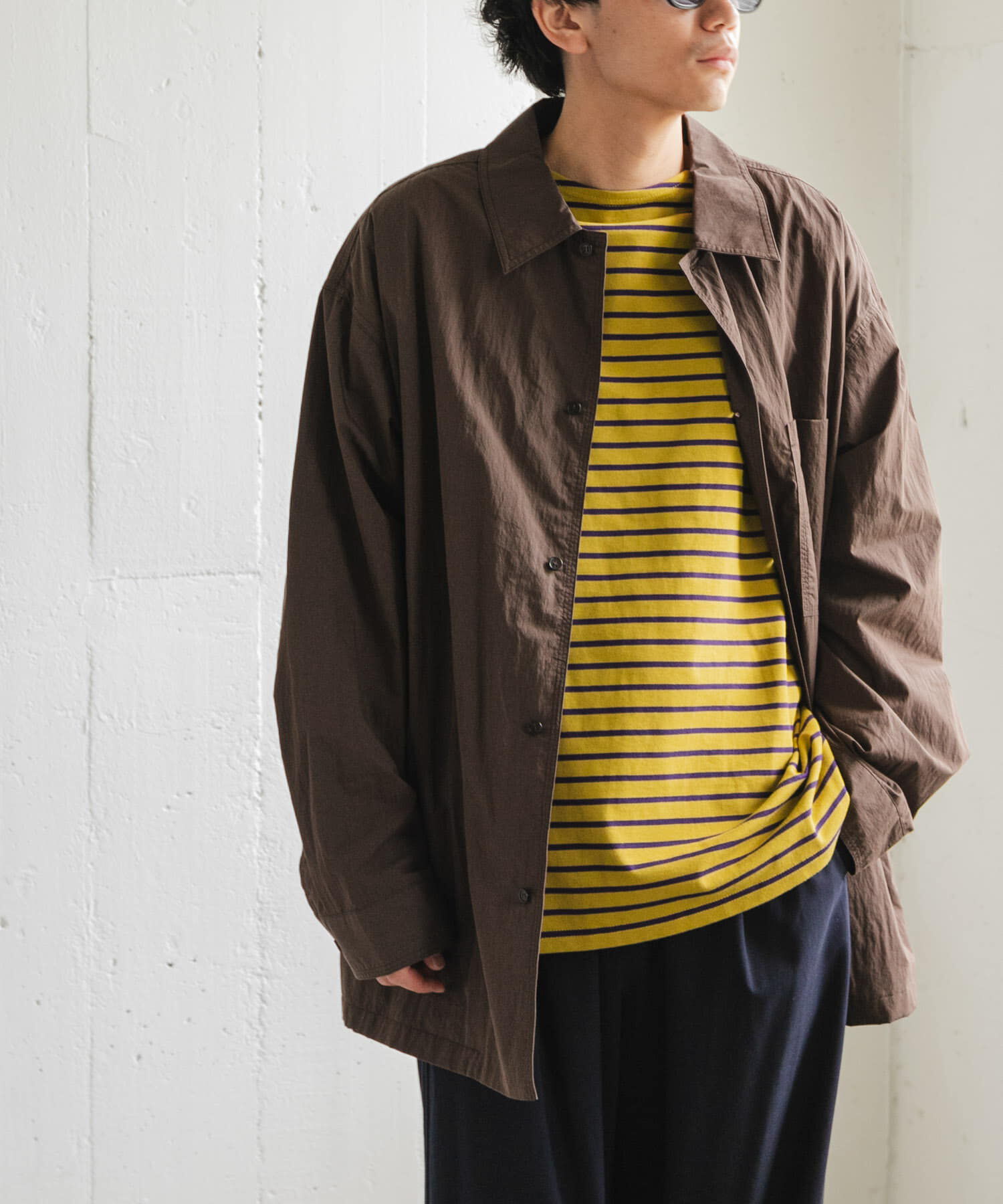 URBAN RESEARCH DOORS「FORK&SPOON　コットンナイロンシャツジャケット」|シャツ・ブラウス|