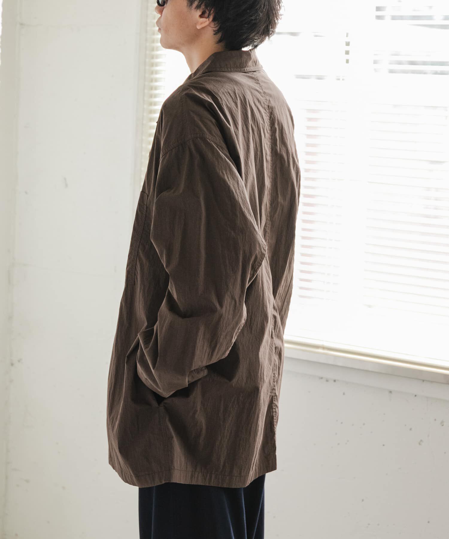 URBAN RESEARCH DOORS「FORK&SPOON　コットンナイロンシャツジャケット」|シャツ・ブラウス|