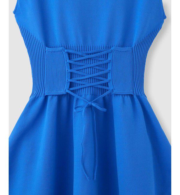 allureville「◇ウエストマークリブワンピース」|ワンピース|