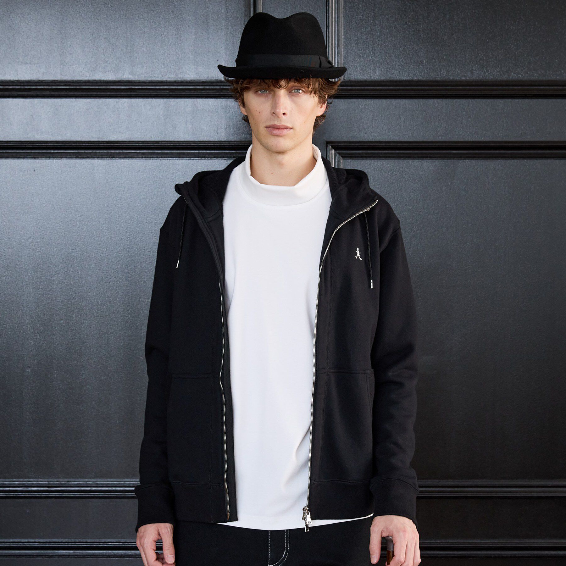 TAKEO KIKUCHI「【BOWLER HAT LABEL】ジップアップ スウェットパーカー」|パーカー|