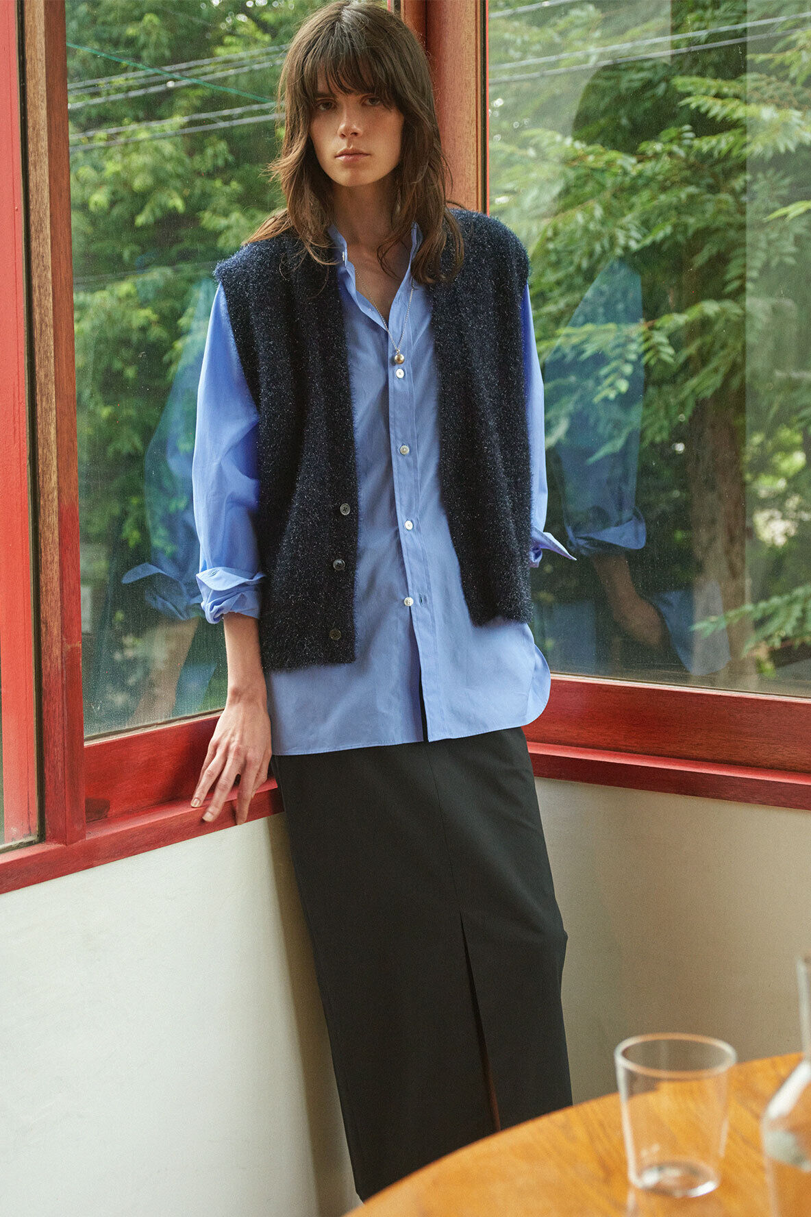 YLEVE 「YLEVE / COTTON NYLON STRETCH WEATHER SKIRT」|スカート|