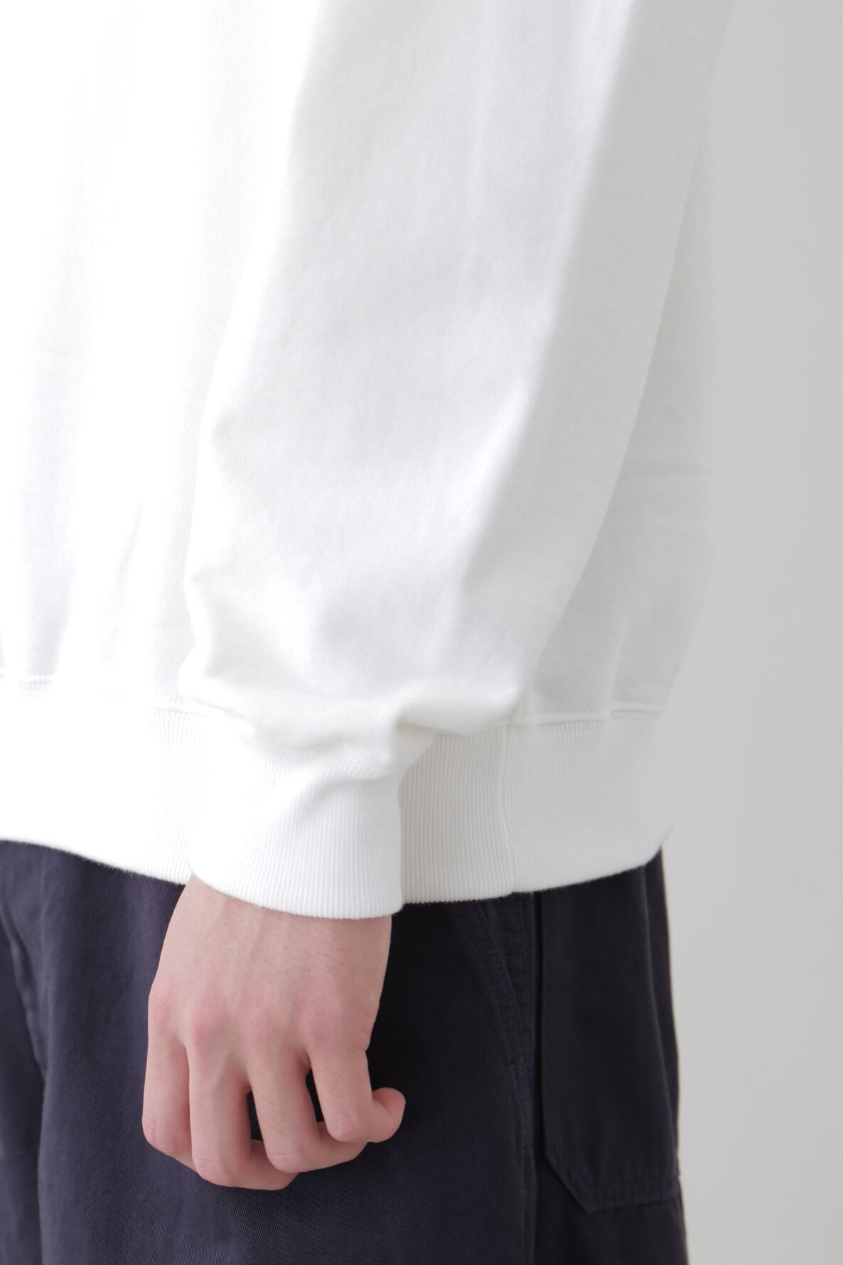 YLEVE 「Ｙ / ORGANIC COTTON BLEND HEAVY WEIGHT FLEECE TURTLE NECK」|Tシャツ・カットソー|