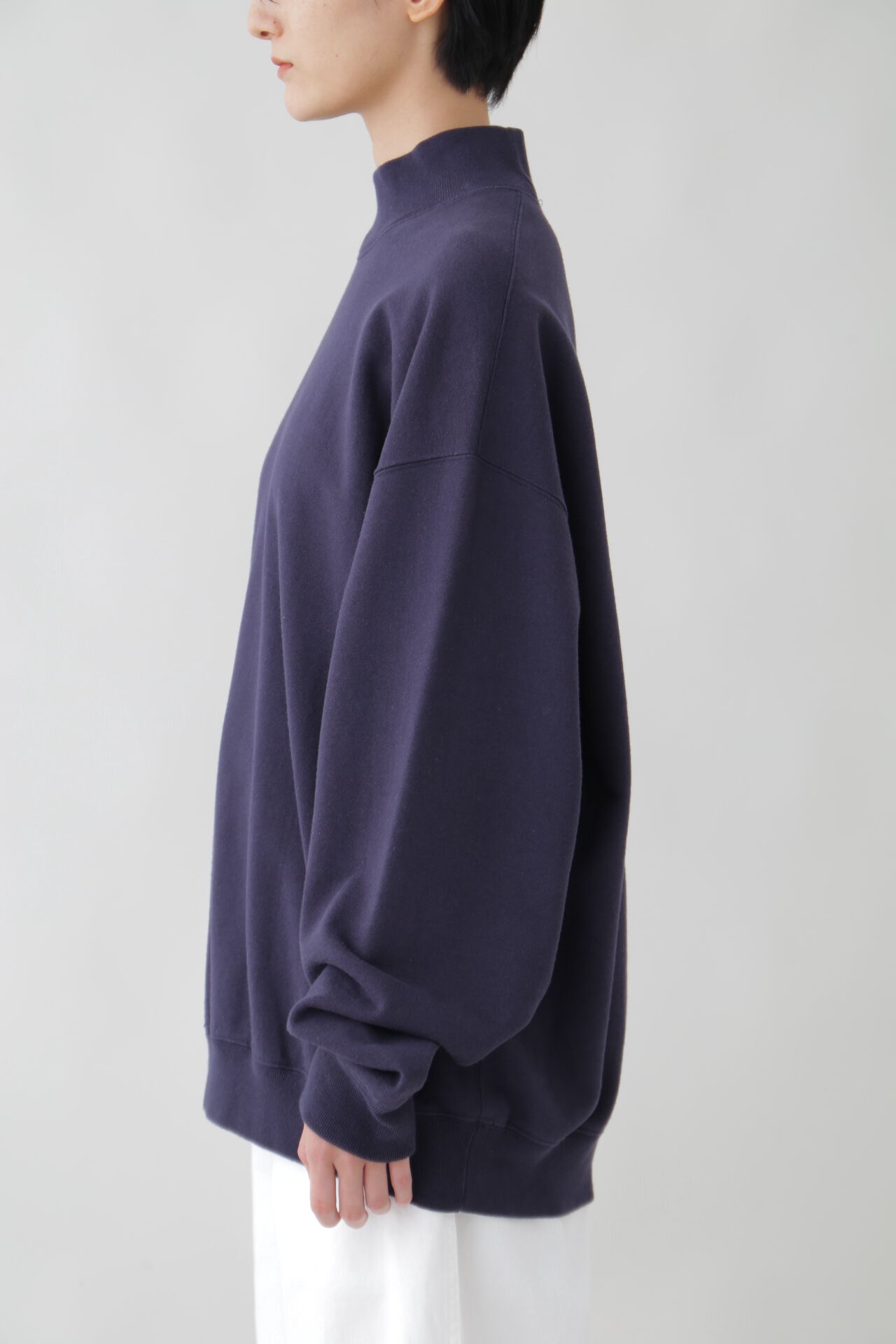 YLEVE 「Ｙ / ORGANIC COTTON BLEND HEAVY WEIGHT FLEECE TURTLE NECK」|Tシャツ・カットソー|