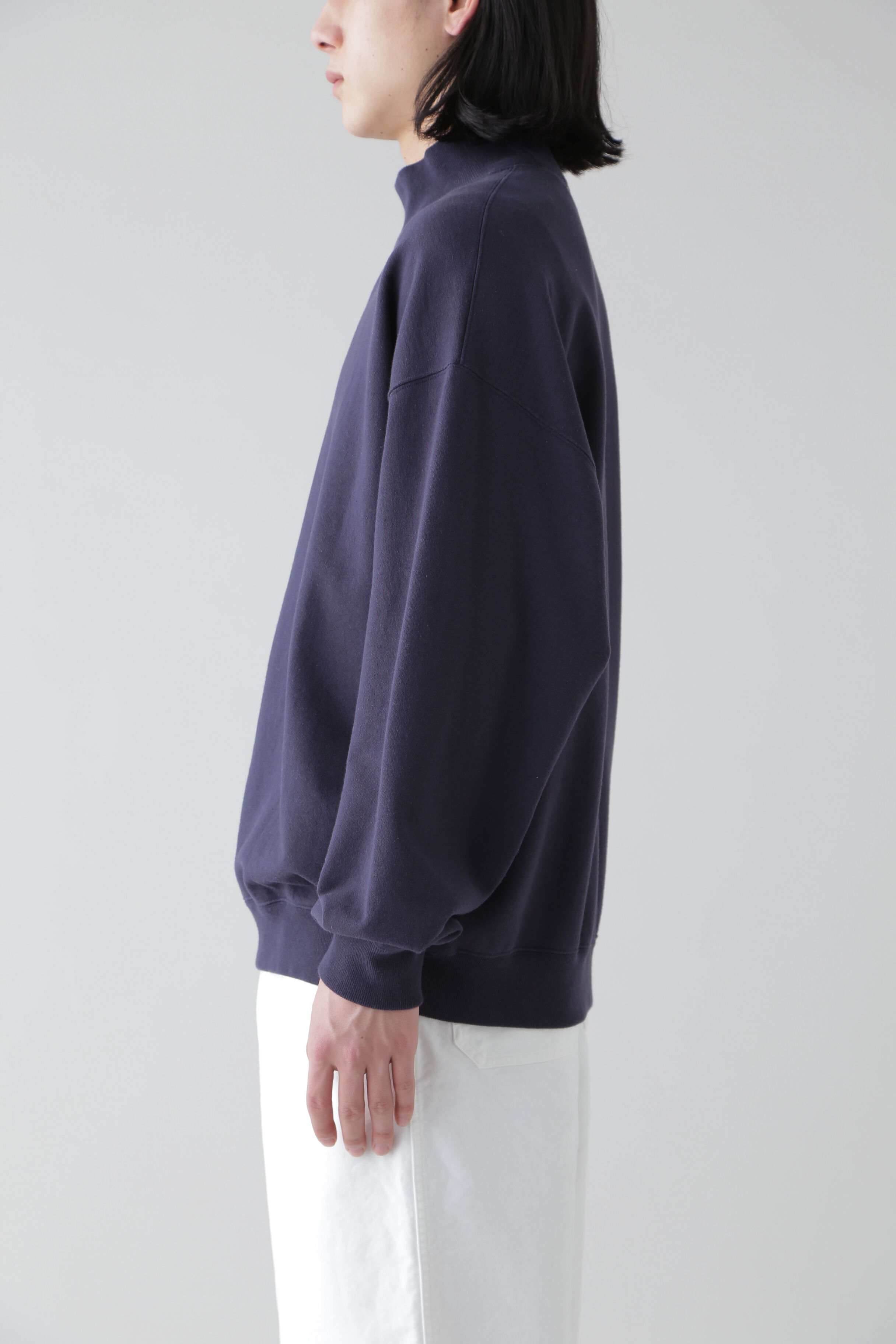 YLEVE 「Ｙ / ORGANIC COTTON BLEND HEAVY WEIGHT FLEECE TURTLE NECK」|Tシャツ・カットソー|