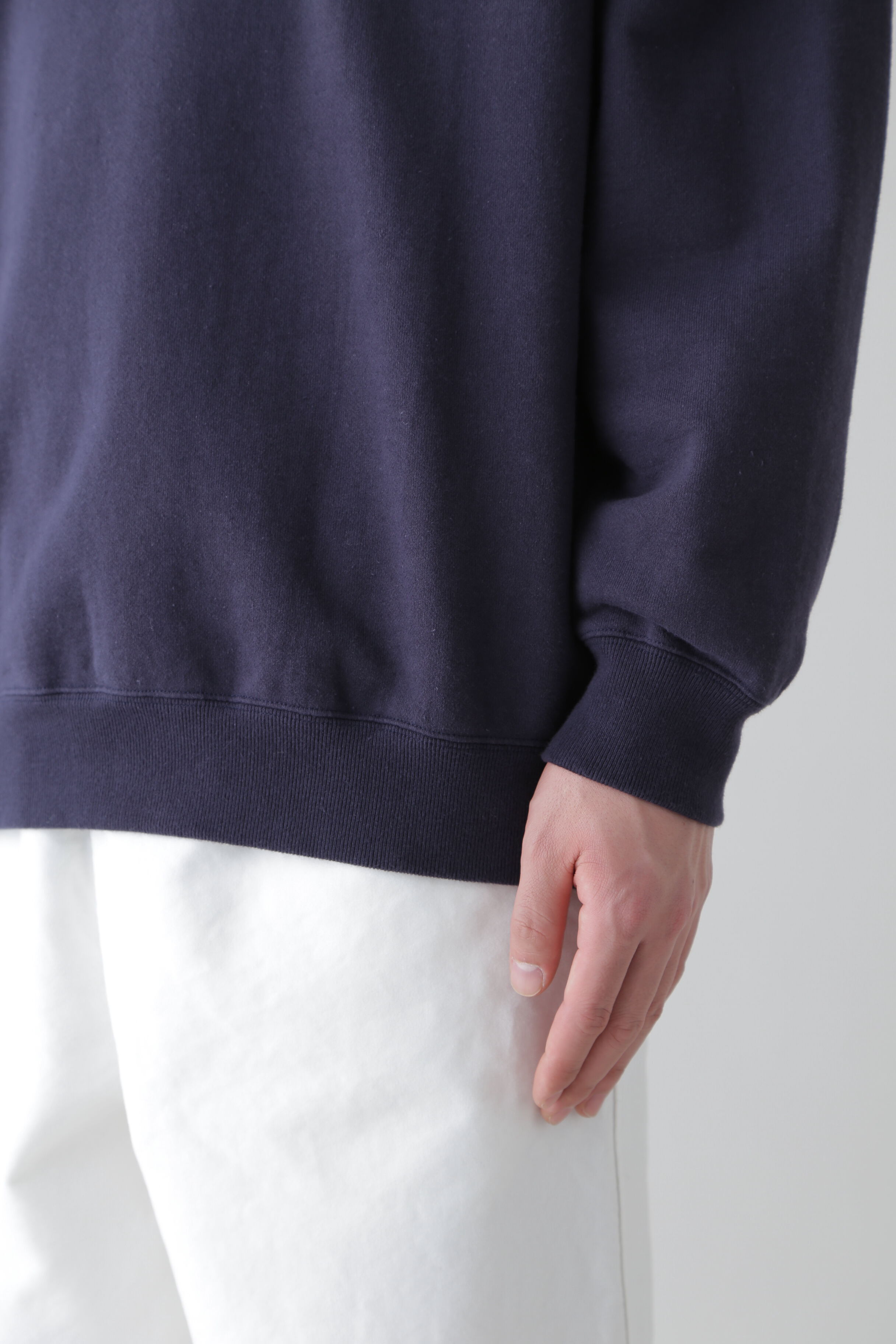 YLEVE 「Ｙ / ORGANIC COTTON BLEND HEAVY WEIGHT FLEECE TURTLE NECK」|Tシャツ・カットソー|