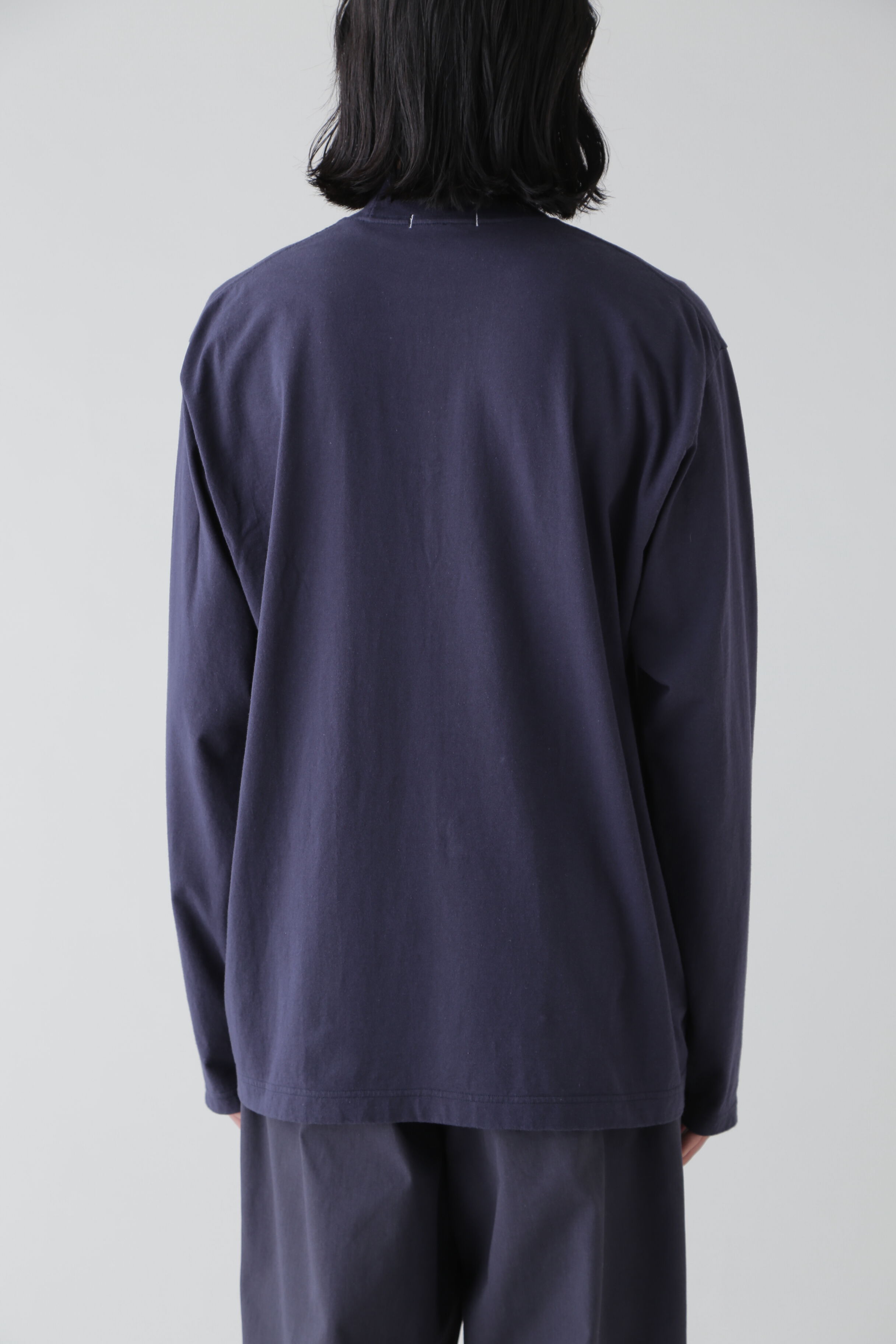 YLEVE 「Ｙ / ORGANIC COTTON JERSEY MOCK NECK L/S T」|Tシャツ・カットソー|