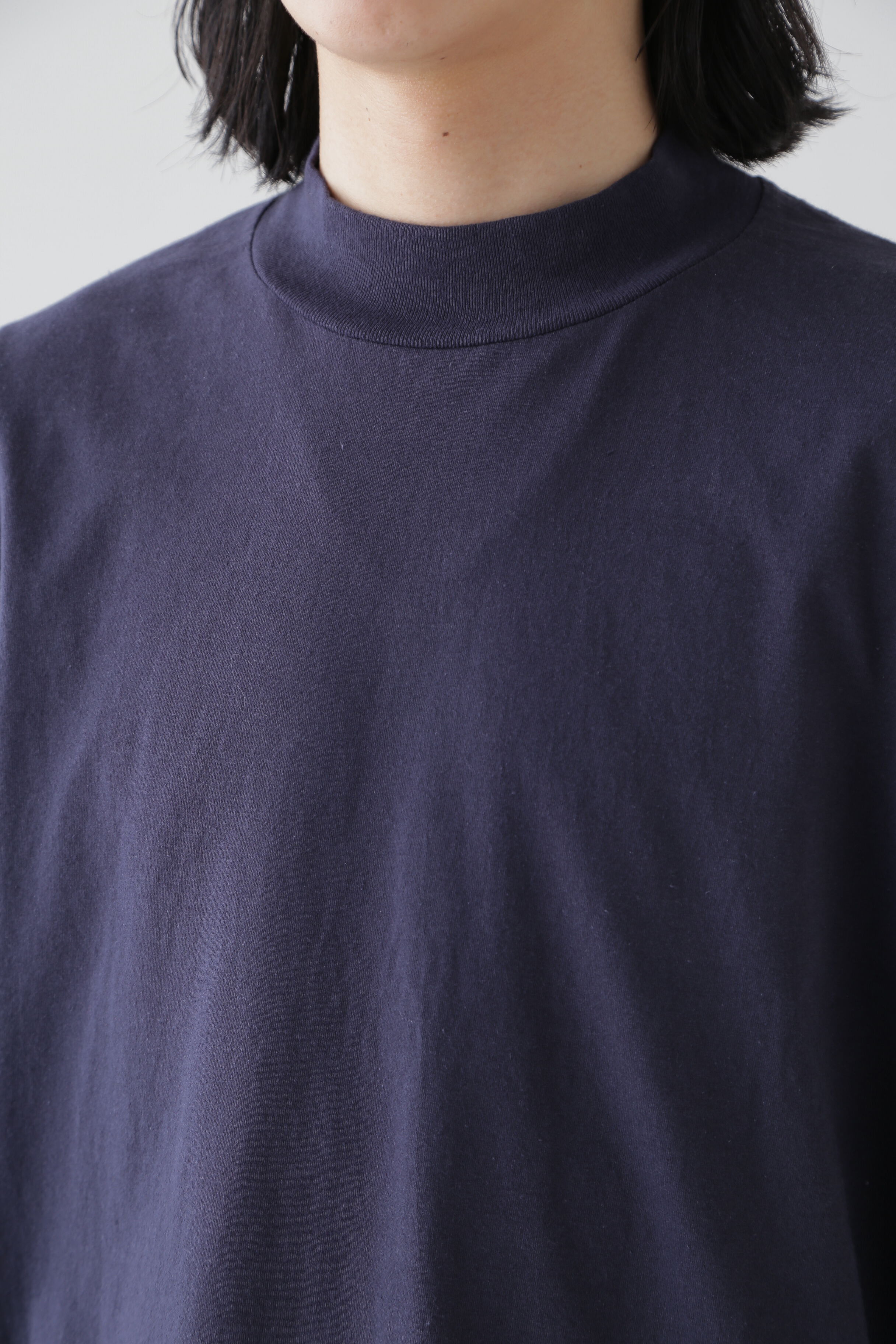 YLEVE 「Ｙ / ORGANIC COTTON JERSEY MOCK NECK L/S T」|Tシャツ・カットソー|