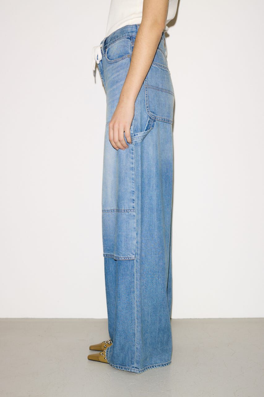 SLY「PAINTER TENCEL（TM）WIDE PT-AB」|デニム|