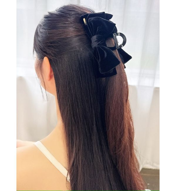 RESEXXY「ベロアリボンヘアクリップ」|その他|