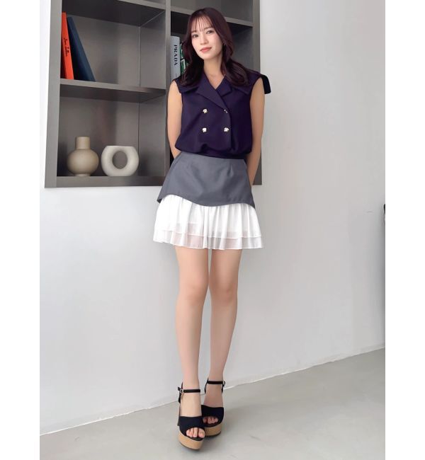 dazzlin「ノースリスウェットトップス」|Tシャツ・カットソー|
