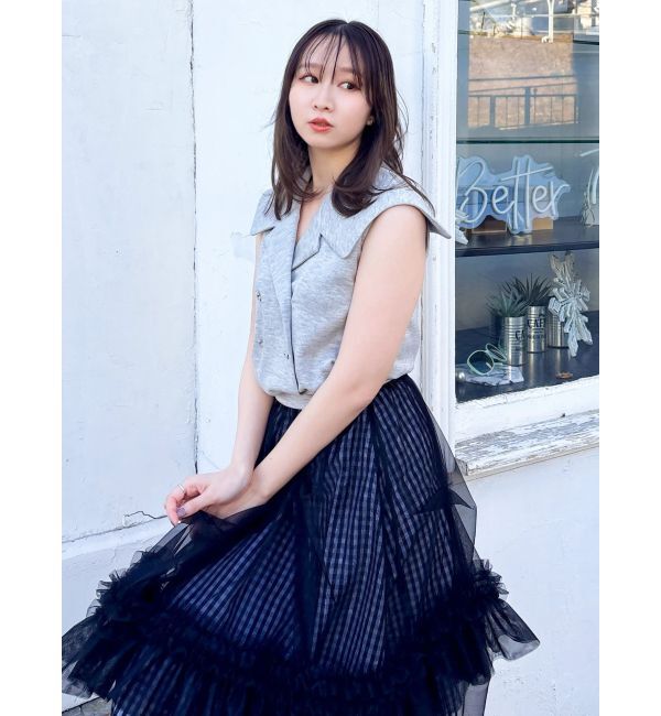 dazzlin「ノースリスウェットトップス」|Tシャツ・カットソー|