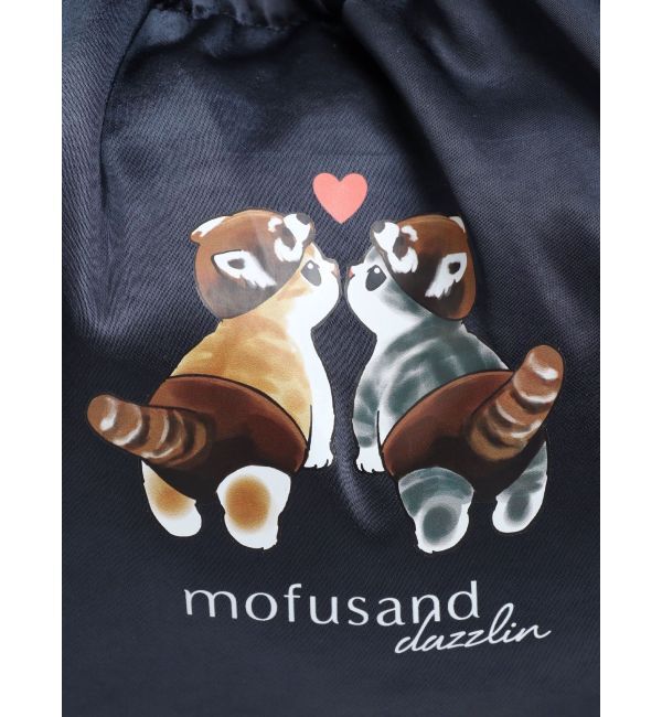 dazzlin「【mofusandコラボ】リボンサテンハンドバッグ」|ハンドバッグ|