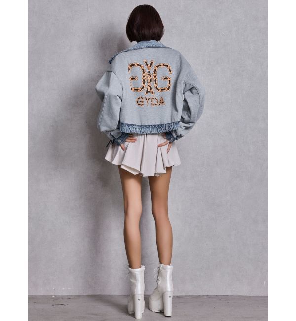 GYDA「HEM Symmetryメッシュスカートライクショートパンツ」|スカート|