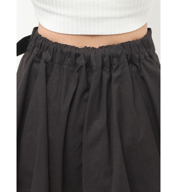 GYDA「HEM Symmetryメッシュスカートライクショートパンツ」|スカート|