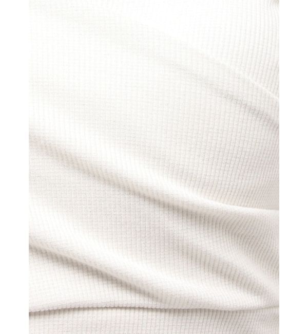 GYDA「ラメテレコカシュクールデザインオフショルトップス」|Tシャツ・カットソー|