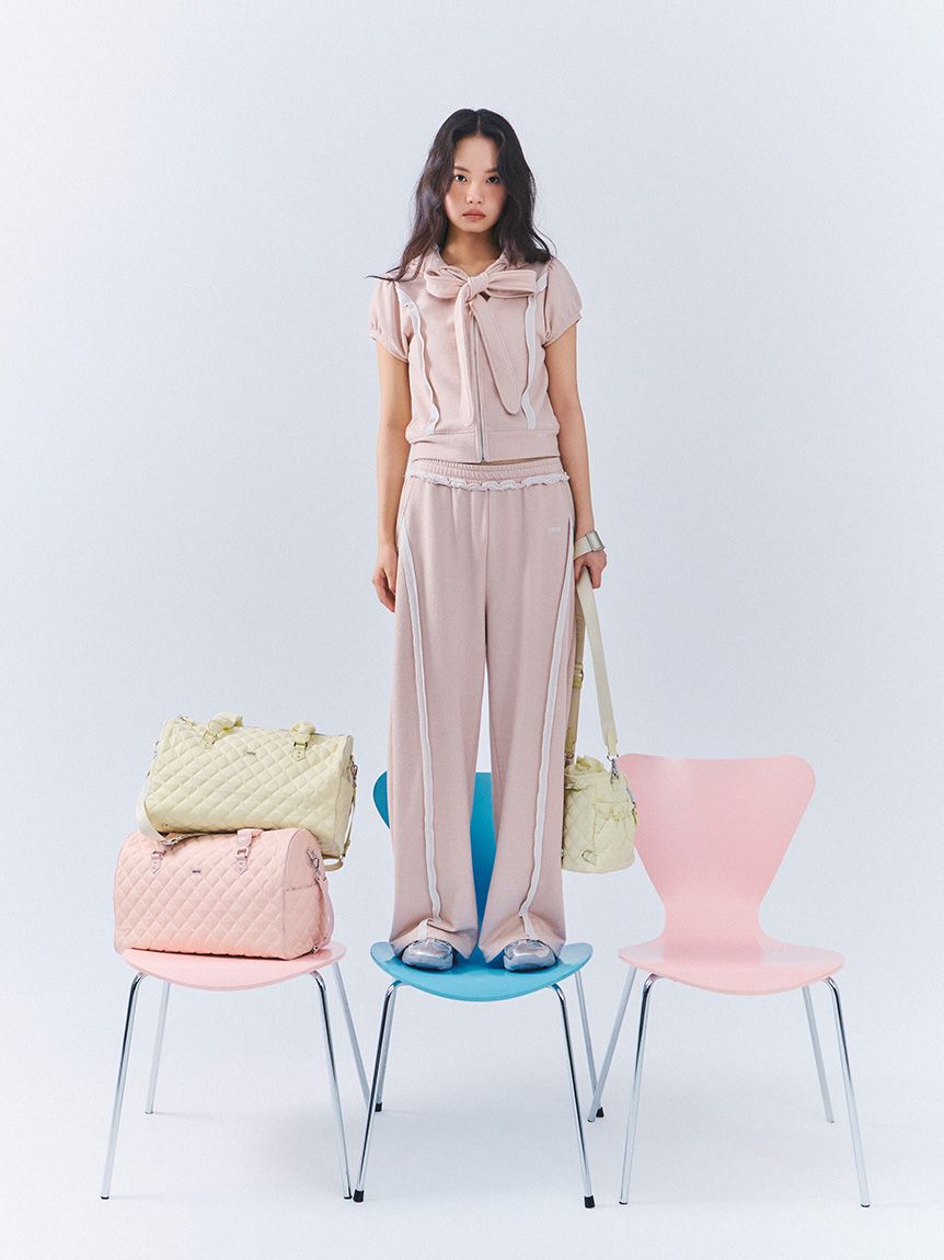 FURFUR「【WEB・一部店舗限定カラー】スウェットワイドパンツ」|チノ|