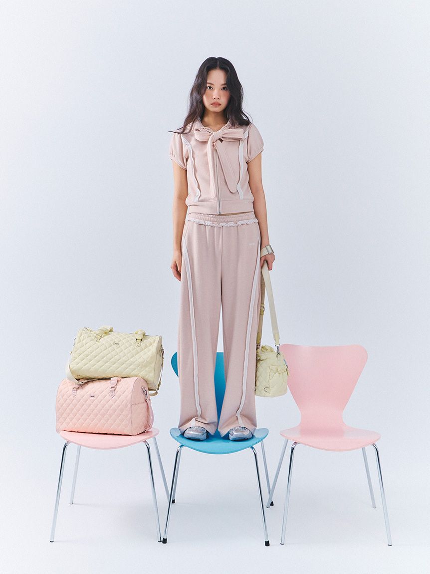 FURFUR「【WEB・一部店舗限定カラー】ハーフスリーブボウタイフーディ」|パーカー|