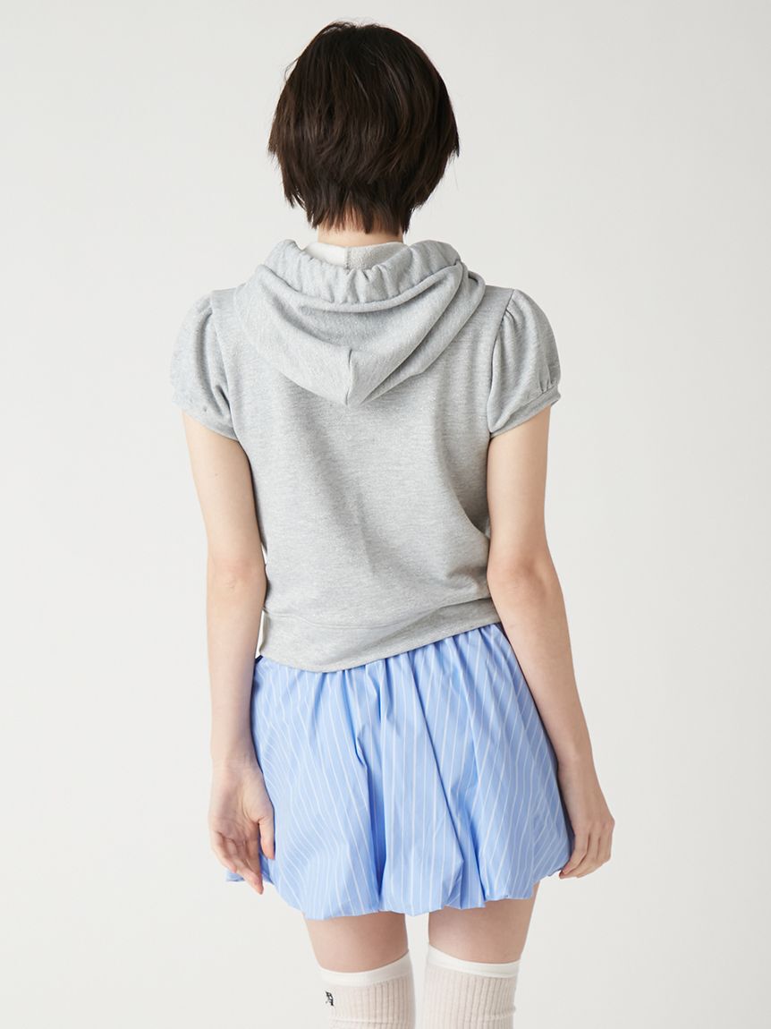 FURFUR「【WEB・一部店舗限定カラー】ハーフスリーブボウタイフーディ」|パーカー|