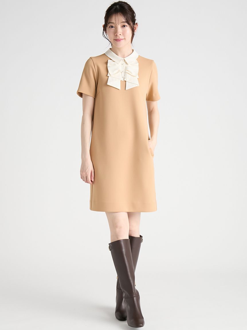 CELFORD「リボンモチーフミニワンピース」|ワンピース|