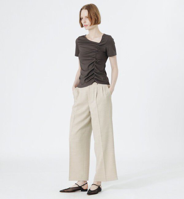  「ウォッシャブル2タックパンツ」|その他|
