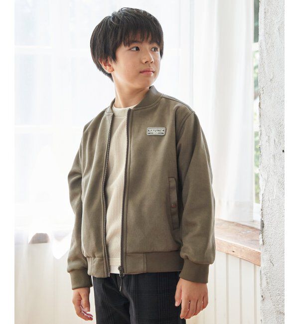 ikka kids「【親子コーデ】フェイクスエードリブブルゾン（110~160cm）」|その他|