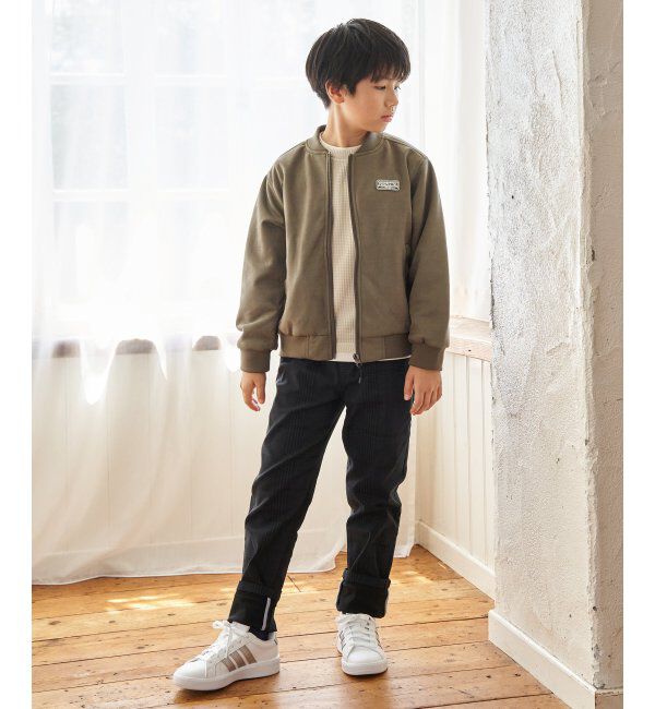 ikka kids「【親子コーデ】フェイクスエードリブブルゾン（110~160cm）」|その他|
