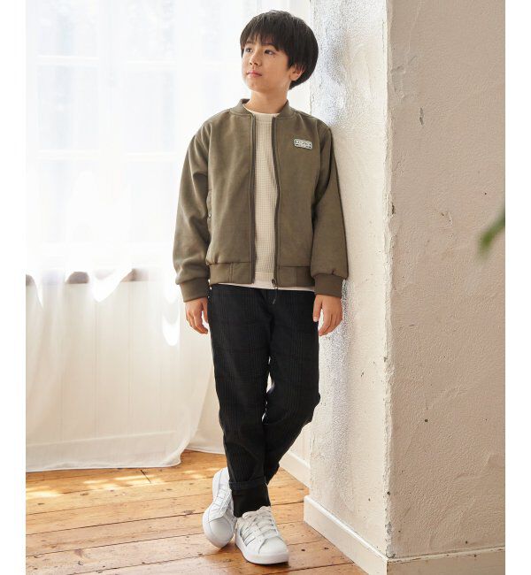 ikka kids「【親子コーデ】フェイクスエードリブブルゾン（110~160cm）」|その他|