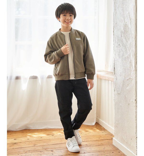 ikka kids「【親子コーデ】フェイクスエードリブブルゾン（110~160cm）」|その他|