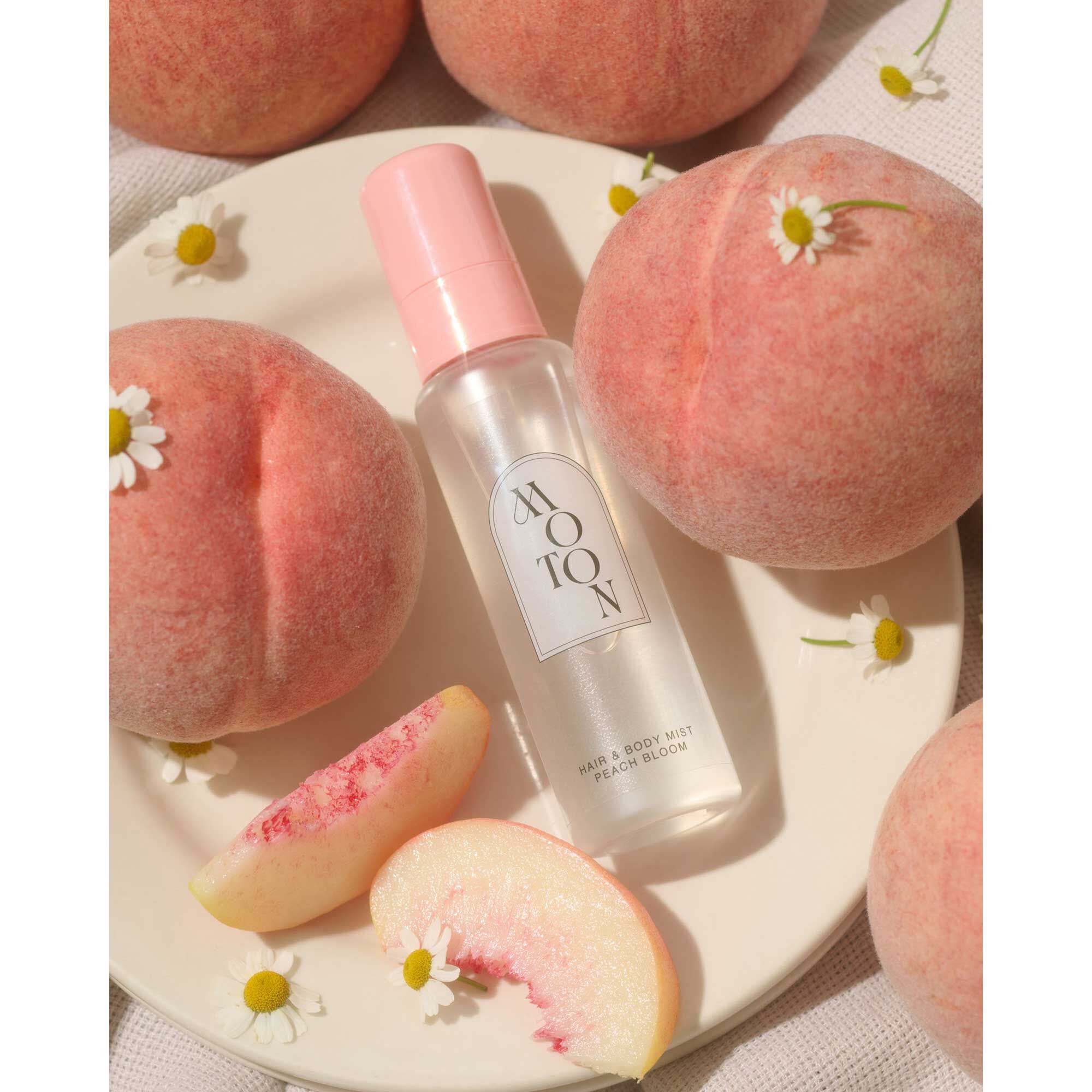  「MOTON ヘア＆ボディミスト PEACH BLOOM (80ml)」|香水・フレグランス|