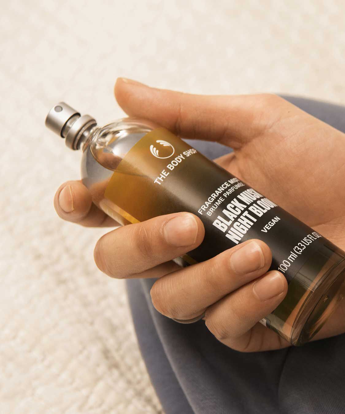 THE BODY SHOP「ブラックムスク ナイトブルーム フレグランスミスト 100mL」|香水・フレグランス|