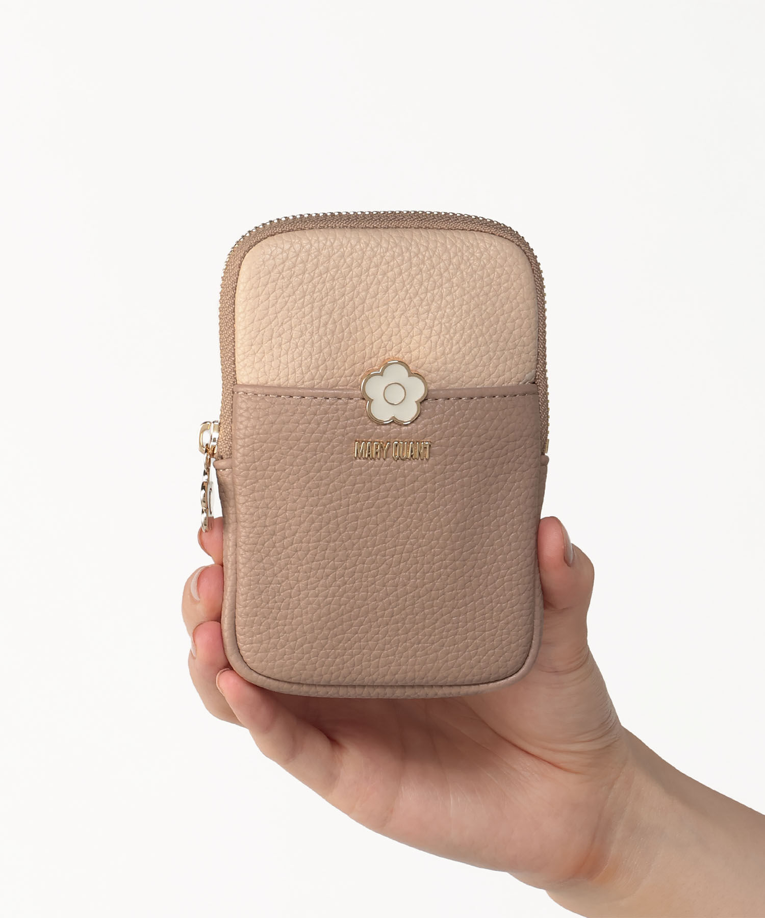 MARY QUANT「バイカラーエポデイジー リップポーチ」|ポーチ|