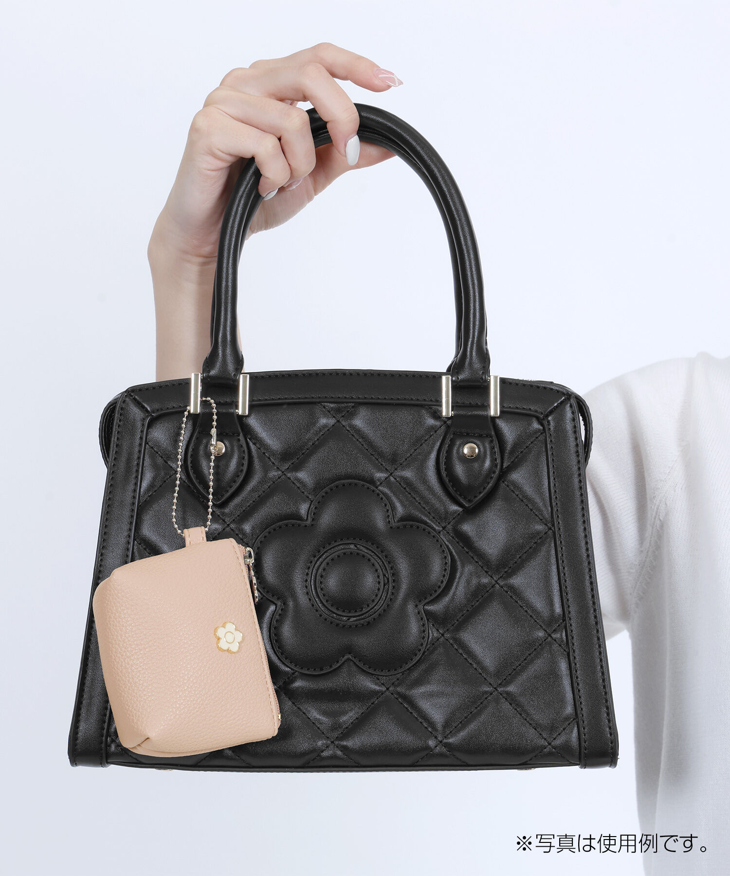 MARY QUANT「シュリンクエポデイジー 舟型ポーチミニミニ」|ポーチ|