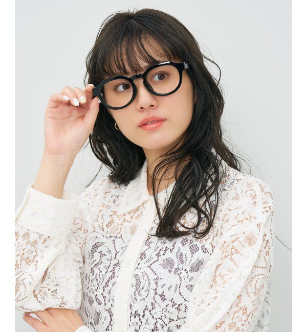  「ボストン型 メガネ | 軽量｜太縁｜黒縁｜大きめサイズ｜伊達メガネ｜ユニセックス レンズ交換券付」|メガネ|