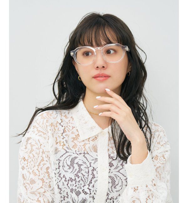  「ボストン型 メガネ | 軽量｜太縁｜黒縁｜大きめサイズ｜伊達メガネ｜ユニセックス レンズ交換券付」|メガネ|