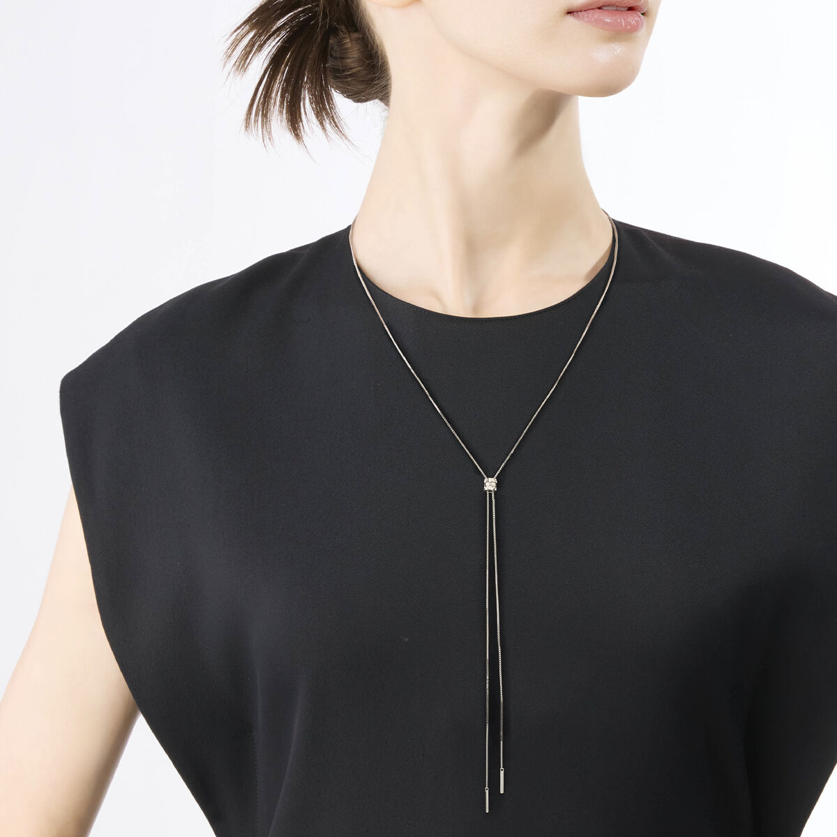 STAR JEWELRY「SLIDE LARIAT NECKLACE」|ネックレス|