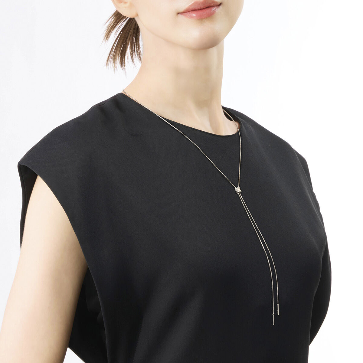STAR JEWELRY「SLIDE LARIAT NECKLACE」|ネックレス|