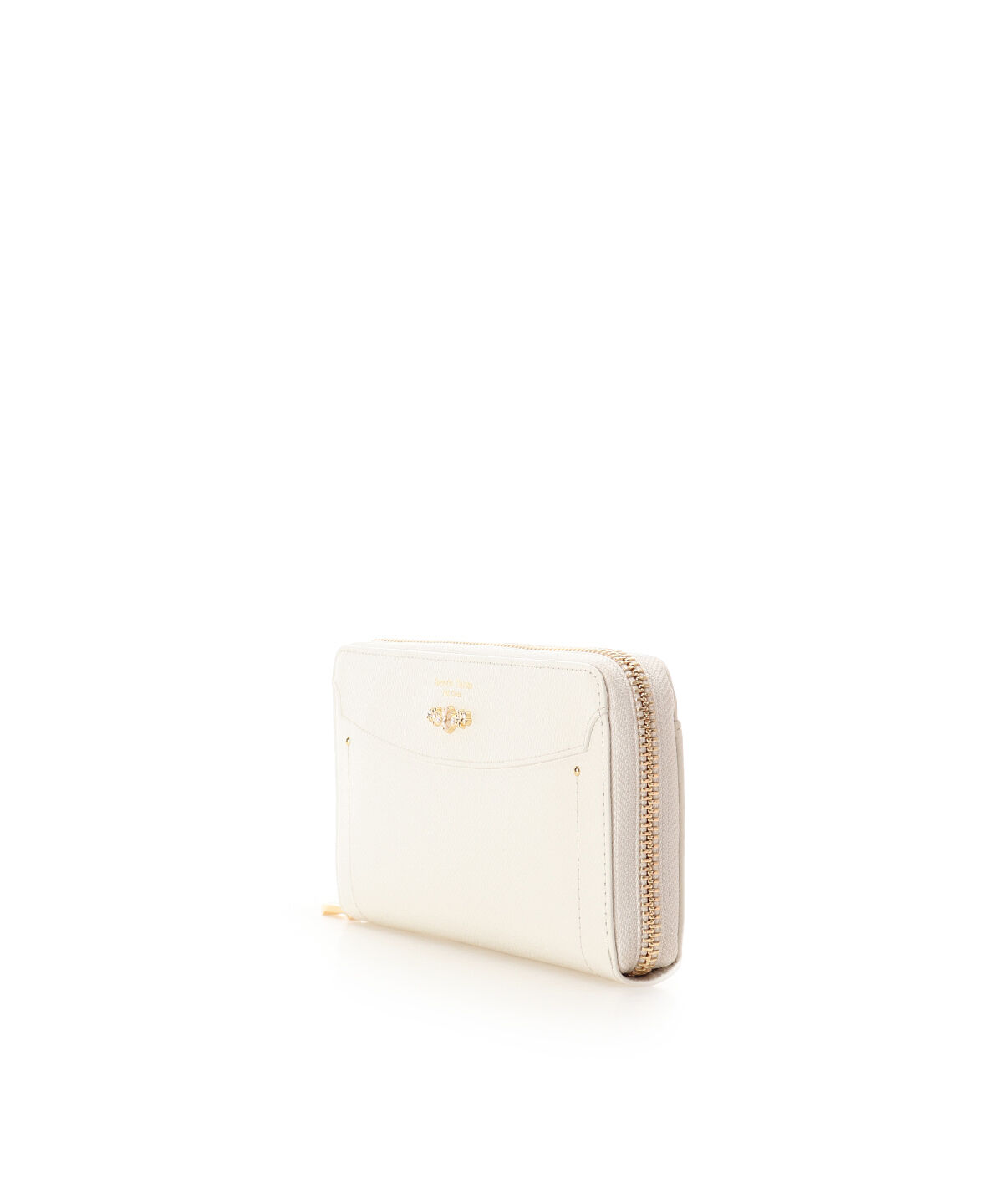 Samantha Thavasa Petit Choice「フラワーアーチ ラウンドジップ長財布」|財布|