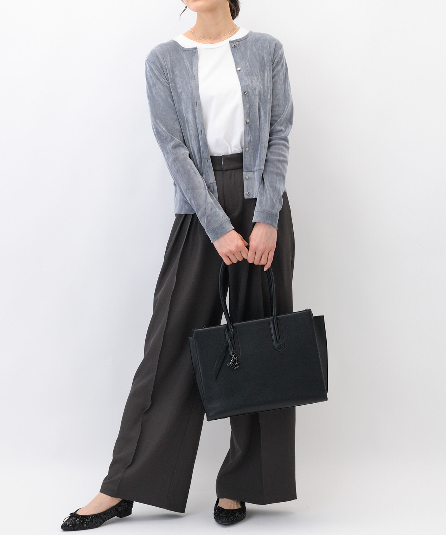 W&.Day/Night「トートバッグ ビジネス きれいめ W&.Day/Night スムーク トートバッグ A4サイズ 19192」|トートバッグ|