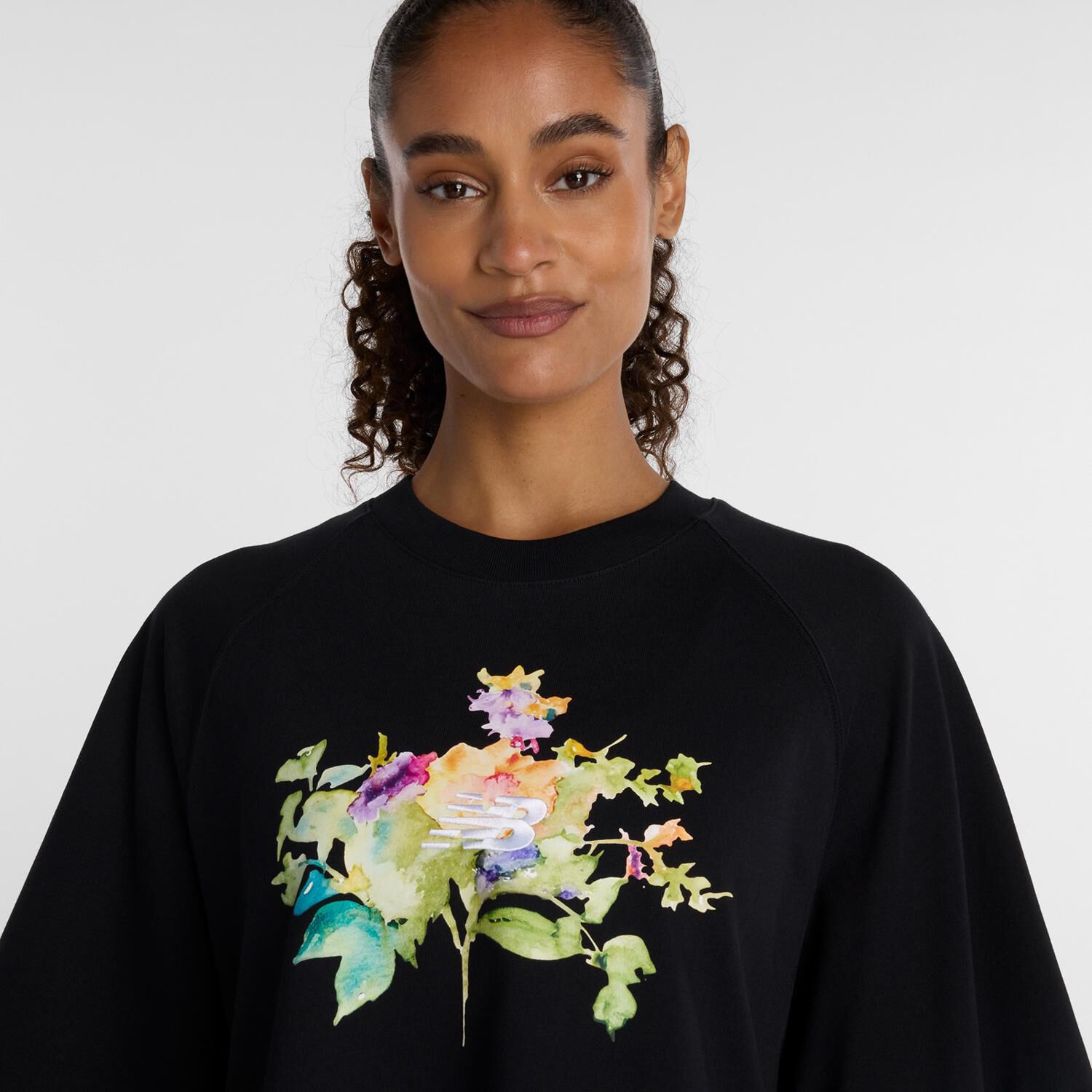 NEW BALANCE 「【NEW BALANCEｳｪｱ】W ｳｫｰﾀｰｶﾗｰﾏﾙﾁﾎﾞｸｼｰT」|Tシャツ・カットソー|